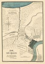New Orleans 1798 Drawn in 1875